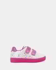 Glitz White/Hot Pink