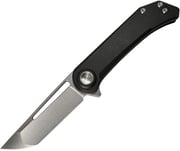 Aurora Knife and Tool Dark Truffles Pivot Lock Black Titanium Folding S35VN Pocket Knfie 1101B