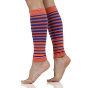 15-20 mmHg: Compression Leg Sleeves - Falling Stripe (Nylon)