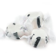 Black & White Salt Water Taffy - Black Licorice