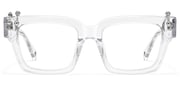 PIERCE - Square Transparent Eyeglasses