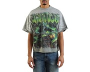 FIRST ROW Ghost Flame Crop T-Shirt FRM3019-MOSS - Karmaloop