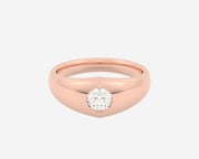 The Round Diamond Signet