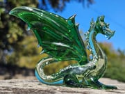 Dragon Figurine with Cremation Ash