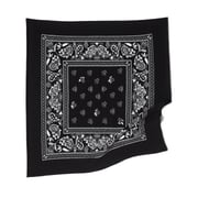 Bandana en cachemire et coton