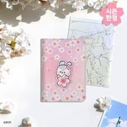 BT21 - CHERRY BLOSSOM LEATHER PATCH PASSPORT COVER S MANG