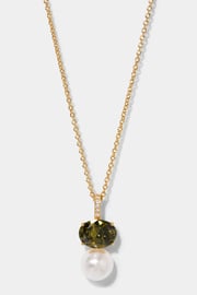 NATURAL BEAUTY GREEN PEARL PENDANT