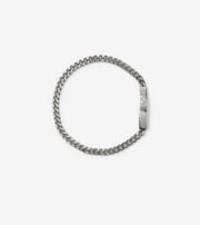Engraved Check Chain Bracelet in Silver - Men | Burberry® Official