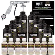 Shoreline Beige - U-POL Urethane Spray-On Truck Bed Liner Kit with included Spray Gun, 8 Liters