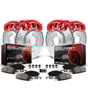 PowerStop Z23 Evolution Sport Brake Rotors + Pads & Calipers Lexus GS350 AWD (07-08) Front or Rear
