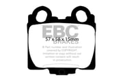EBC Brakes Greenstuff Brake Pad Sets Rears Only - DP21224