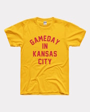 Gameday in Kansas City Gold T-Shirt