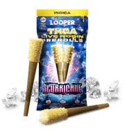 THCA Live Rosin Prerolls 1G: Slurricane Looper: Award Winning Cannabinoids