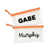 PERSONALIZED ZIPPER POUCH