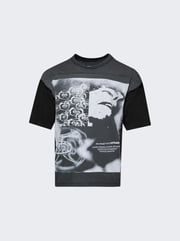 Meta Quad Tee Faded Black