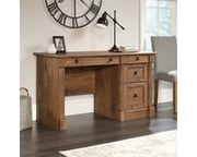 Palladia Single Pedestal Desk with Keyboard Tray
