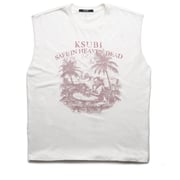 Ksubi Paradiso Cut Off Tee - Vintage White
