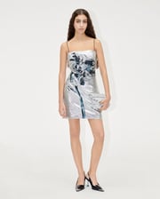 Delta Mini Dress - Icy Flower
