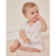Organic Cotton Sunny Kimbo Elephant Shortie (0–9mths) | Baby Sale | The White Company