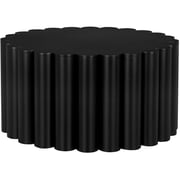 Rose 34 X 34 inch Matte Black Coffee Table