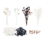 BLACK, WHITE & GOLD - Deluxe Mixed Box - Dried Flower Box