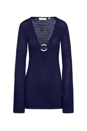 Montego Mini Dress - Midnight Lace Crochet