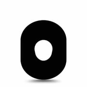 Black Dexcom G7 and Stelo Tape