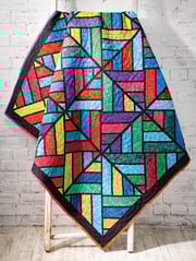 Tessellating Diamonds Quilt Pattern