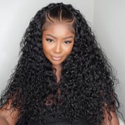 Pink Balayage On Brown Hair Wigs Body Wave Lace Closure Front Wigs