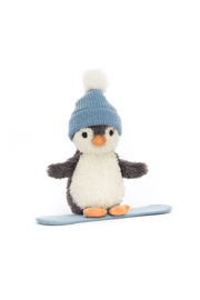 Peanut Penguin Snowboarding
