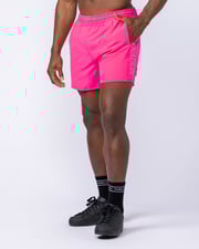 Function 4" Shorts - Bright Pink