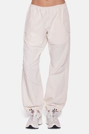 Justine Cotton Parachute Pant Ivory