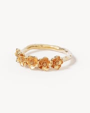 18k Gold Vermeil Bloom With Grace Ring