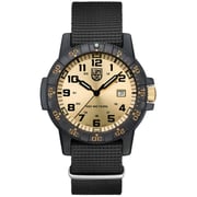 Luminox Men's Watch - Leatherback Sea Turtle Giant Gold Tone Dial Strap | XS.ZC25.GP