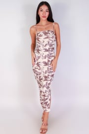 SHEER BLOOM DRESS