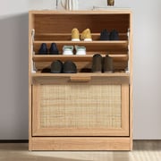 Bowen 2 Door Rattan Shoe Cabinet