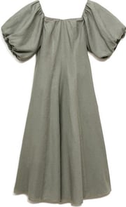 Menorca Off the Shoulder Linen Dress