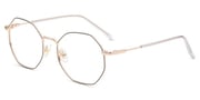 Unisex full frame metal eyeglasses | Firmoo.com