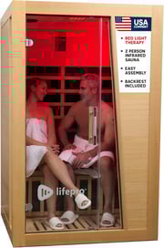 Rejuvacure™ Duet: Two-Person Infrared Sauna
