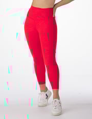 Sultry 7/8 Legging: Cherry Swirl Gloss