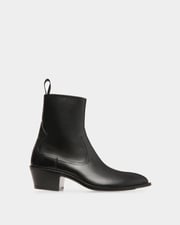 Vegas Boots In Black Leather