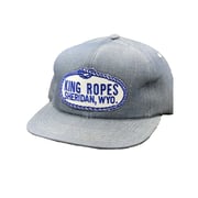 King Ropes Full Denim Trucker Cap