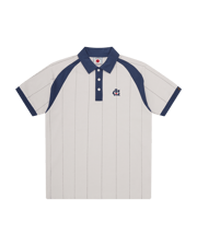 Raglan Pinstripe Polo Shirt