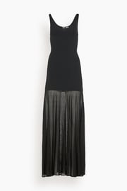 Evening Tank Dress in Black