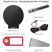 BIGTREETECH Panda Knomi Smart Display Companion for Bambulab Printers, Wireless Control & Custom GIFs