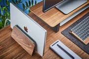 Wood MacBook Dock