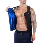 Men's Zipper Heat Trapping Sweat Vest