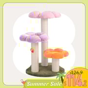 Three Flower Cat Tree