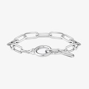 THOMAS SABO Silver Ring Clasp Link Bracelet A2133-051-14-L19