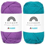 Rainbow Cotton 8/8 from Hobbii
